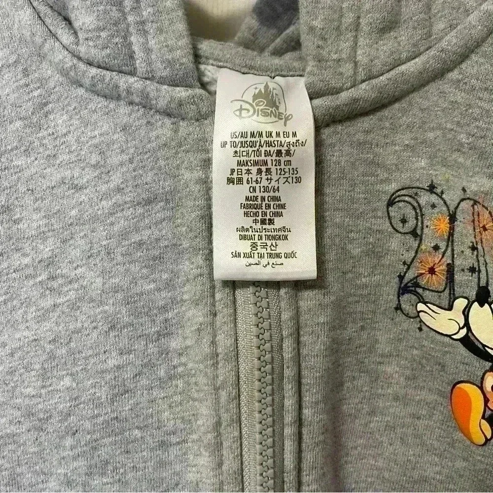 Disney Mickey Mouse And Friends Zip Hoodie For Kids Disneyland 2023 Sz M